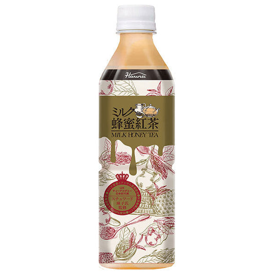 HARUNA(ハルナ) ミルク蜂蜜紅茶 500mlペットボトル×24本入【日本出荷】