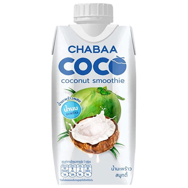 HARUNA(ハルナ) CHABAA(チャバ) COCO ココナッツスムージー 310ml紙パック×24本入【日本出荷】