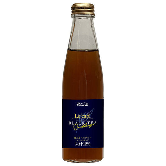 HARUNA(ハルナ) ルカフェ 紅茶 スパークリング 200ml瓶×24本入【日本出荷】
