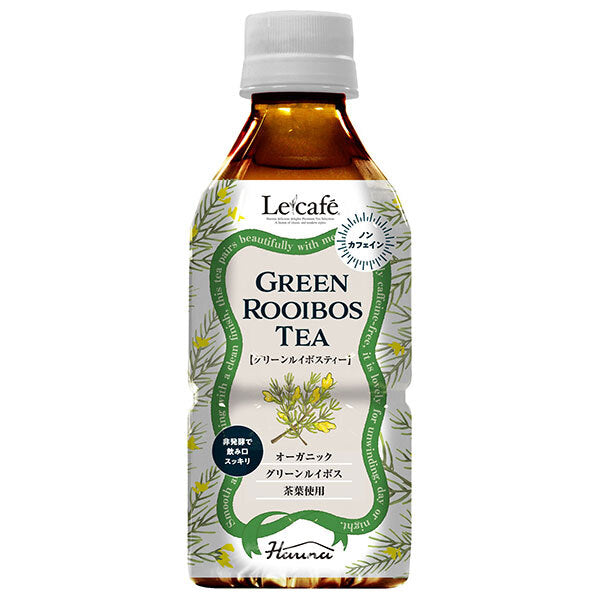 HARUNA Le Cafe Rooibos Green (ROOIBOS GREEN) 350ml PET Bottles x 24 [Ships from Japan] 