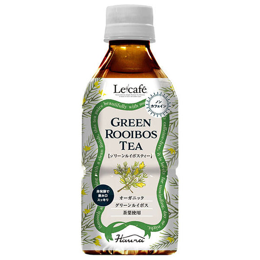 HARUNA Le Cafe Rooibos Green (ROOIBOS GREEN) 350ml PET Bottles x 24 [Ships from Japan] 