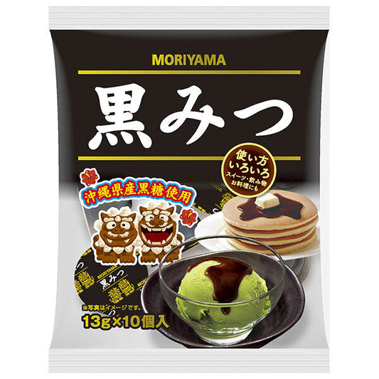 Moriyama Dairy Black Honey (13g x 10 packs) x 25 bottles [Ships from Japan] 