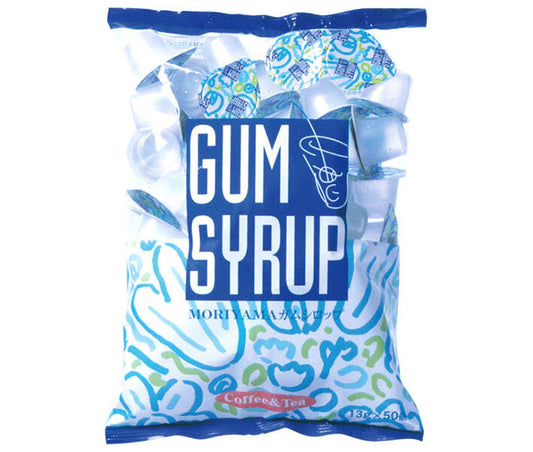Moriyama Milk Products Gum Syrup 50 (13g x 50 pieces) x 8 bags [shipped in Japan]