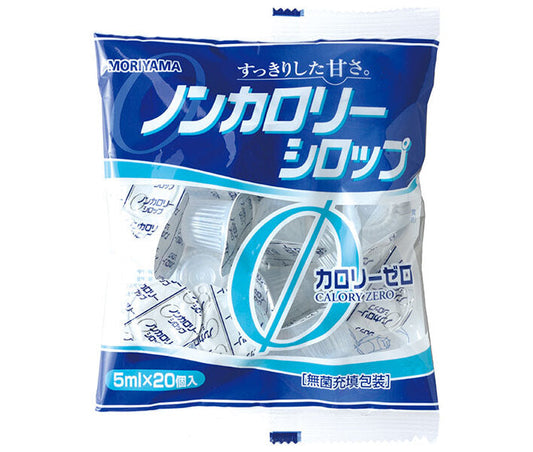 Moriyama Dairy Non-Calorie Syrup (5ml x 20 bags) x 25 bags [Ships from Japan] 