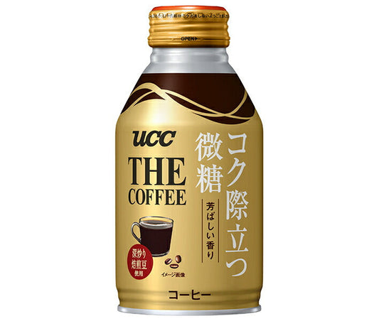 UCC THE COFFEE Rich, Lightly Sweetened Coffee, 260g Recap Can x 24 Cans [Ships from Japan] 