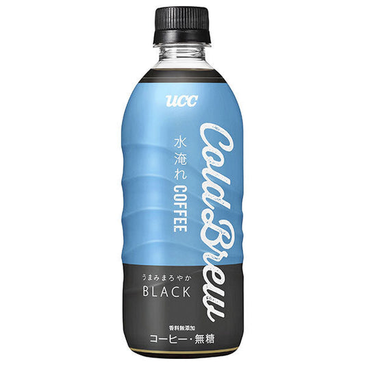 UCC COLD BREW BLACK(コールドブリュー ブラック) 500mlペットボトル×24本入【日本出荷】