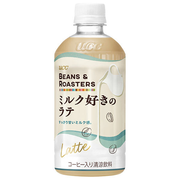 UCC BEANS & ROASTERS Milk Lover's Latte 450ml plastic bottle x 24 bottles [shipped in Japan]