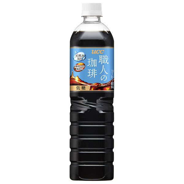 UCC Artisan Coffee Low Sugar, 900ml PET Bottle x 12 [Ships from Japan] 