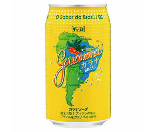 Cheerio Guarana Soda, 350ml Can x 24 Cans [Ships from Japan] 