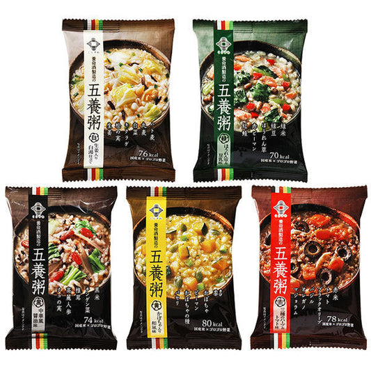 Yomeishu Goyogayu 5 types assorted 5 types x 2 servings each x 1 piece [shipped in Japan]