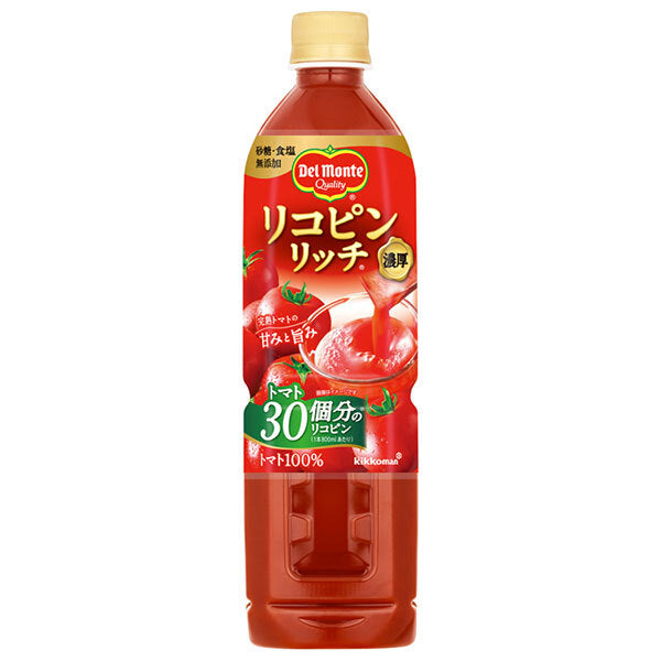 デルモンテ リコピンリッチ 800mlPET×15本入【日本出荷】
