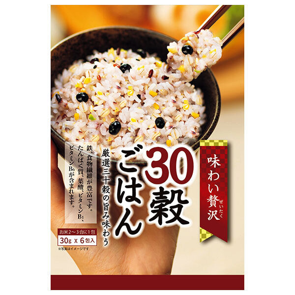 種商 味わい贅沢 30穀ごはん (30g×6)×12袋入【日本出荷】