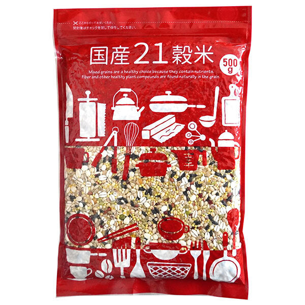 種商 国産21穀米 500g×20袋入【日本出荷】