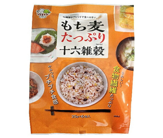 種商 もち麦たっぷり十六雑穀 (25g×6)×12袋入【日本出荷】