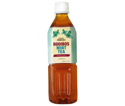 Seijo Ishii Rooibos Mint Tea 500ml plastic bottle x 24 bottles [shipped in Japan]