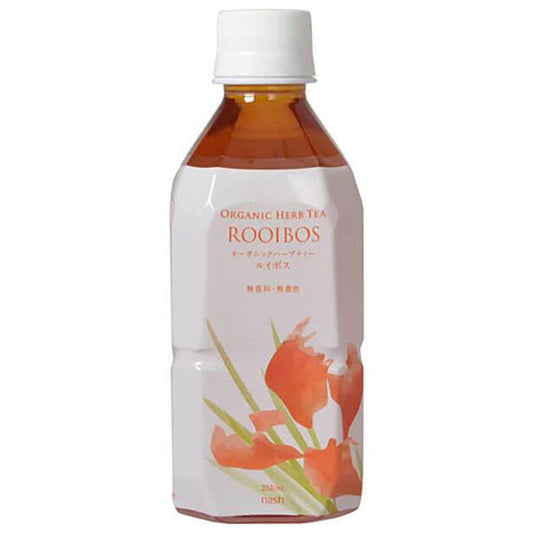Nash Organic Herbal Tea Rooibos 350ml plastic bottle x 24 pieces [shipped in Japan]