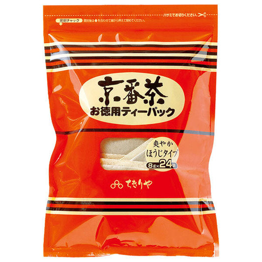 ちきりや 京番茶 お徳用ティーパック 8g×24袋×10袋入【日本出荷】