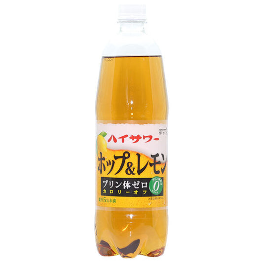 Hakusuisha High Sour Hop & Lemon 1000ml PET Bottle x 6 [Ships from Japan] 