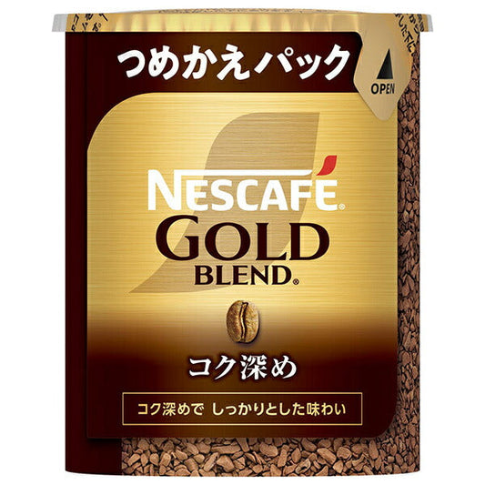 Nestle Japan Nescafé Gold Blend Rich Flavor Eco & System Pack [Barista Refill] 55g x 12 [Ships from Japan] 