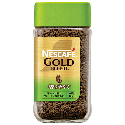Nestle Japan Nescafé Gold Blend, Fragrant, 80g Bottle x 24 Bottles [Ships from Japan] 