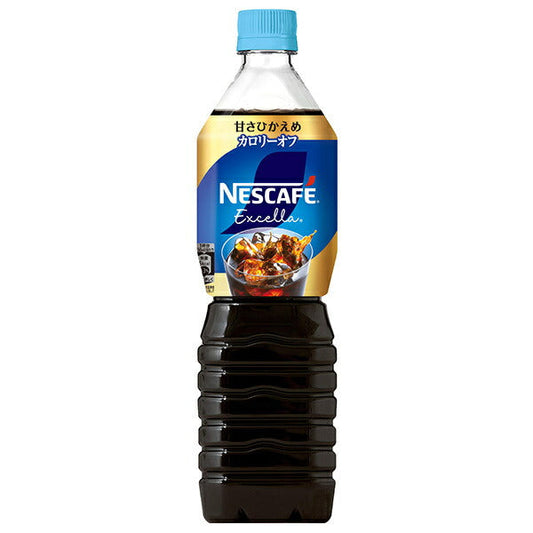 Nestle Japan Nescafé Excella Bottled Coffee, Lightly Sweetened, 900ml PET Bottles x 12 [Ships from Japan] 