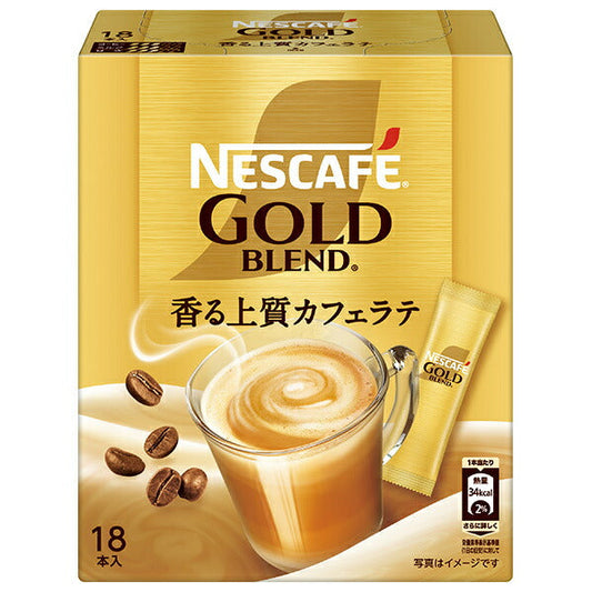 Nestle Japan Nescafé Gold Blend Stick Coffee (7g x 18 packs) x 12 boxes [Ships from Japan] 