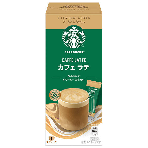 Nestlé Japan Starbucks Premium Mixed Cafe Latte (18g x 4P) x 24 boxes [shipped in Japan]