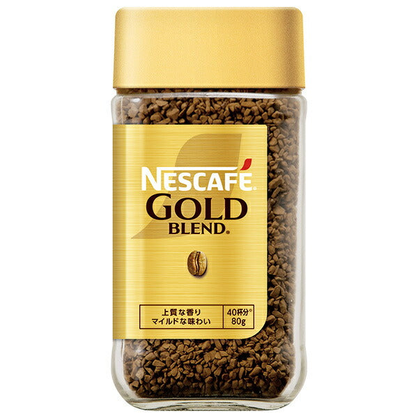 Nestlé Japan Nescafe Gold Blend 80g bottle x 24 bottles [shipped in Japan]