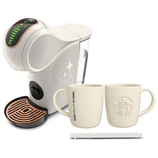 Nestle Japan Nescafé Dolce Gusto Genio S Share Cream White Starbucks Experience Set (1 Coffee Maker) [Ships from Japan] 
