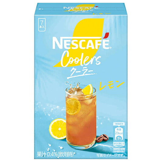 Nestlé Japan Nescafe Cooler Lemon (6g x 7 bottles) x 24 boxes [shipped in Japan]