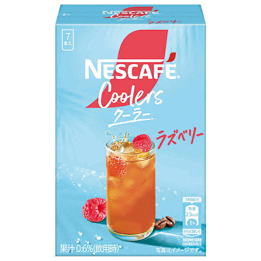 ネスレ日本 ネスカフェ クーラーラズベリー (6g×7本)×24箱入【日本出荷】