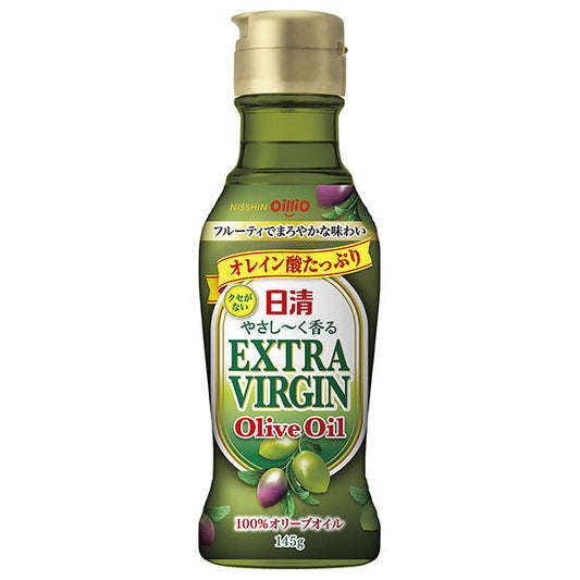 Nissin Oilio Nissin gently fragrant extra virgin olive oil 145g bottle x 15 bottles [shipped in Japan]
