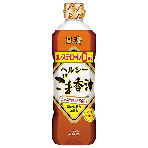 日清オイリオ 日清ヘルシーごま香油 600gPET×10本入【日本出荷】