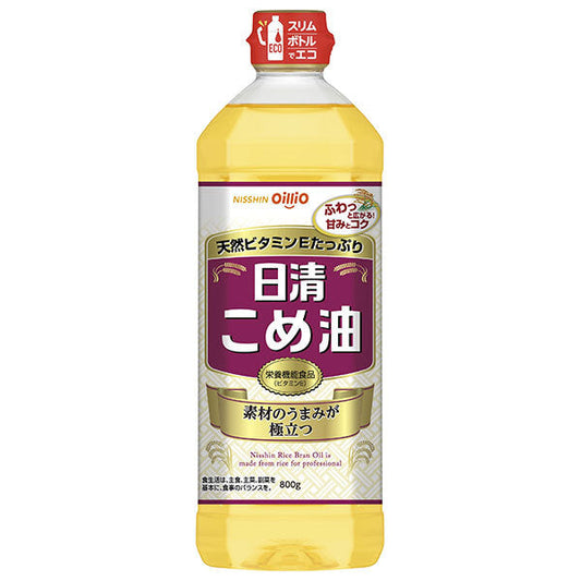 Nissin Oilio Nissin Rice Oil 800g x 8 bottles [shipped in Japan]