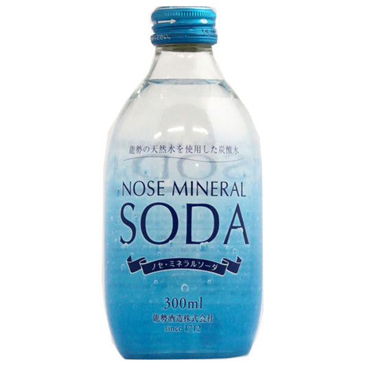 能勢酒造 能勢ソーダ 300ml瓶×24本入【日本出荷】