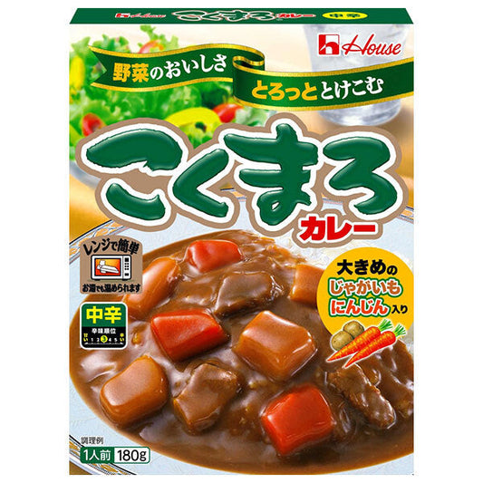 House Foods Rich Curry Retort, Medium Spicy, 180g x 30 packs [Ships from Japan] 