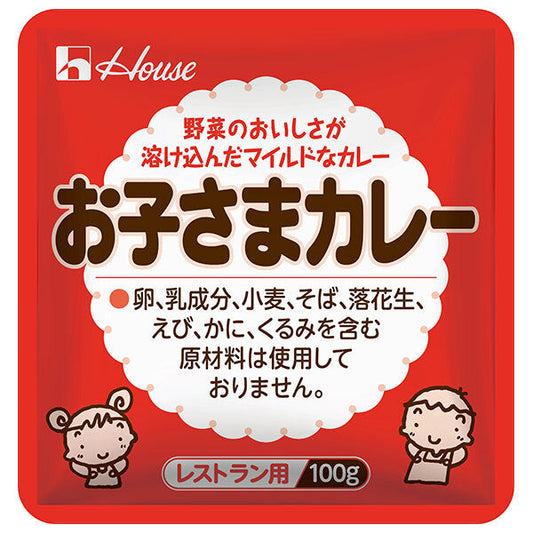House Foods Children's Curry, 100g x 36 bags [Ships from Japan] 