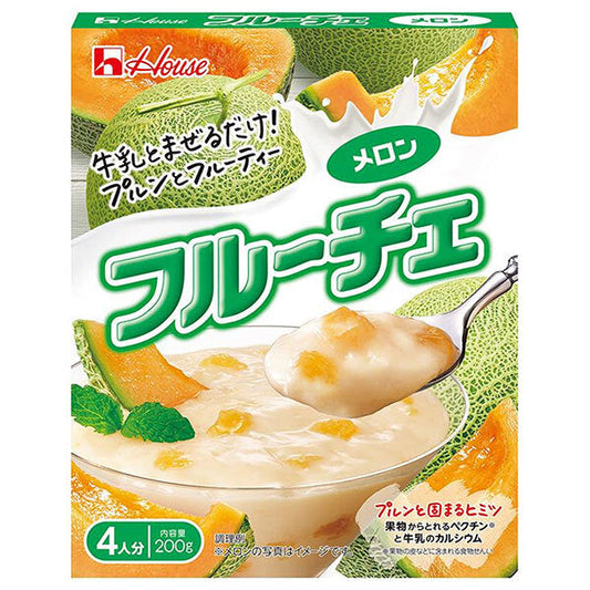 House Foods Fruche Melon 200g x 30 pieces [shipped in Japan]