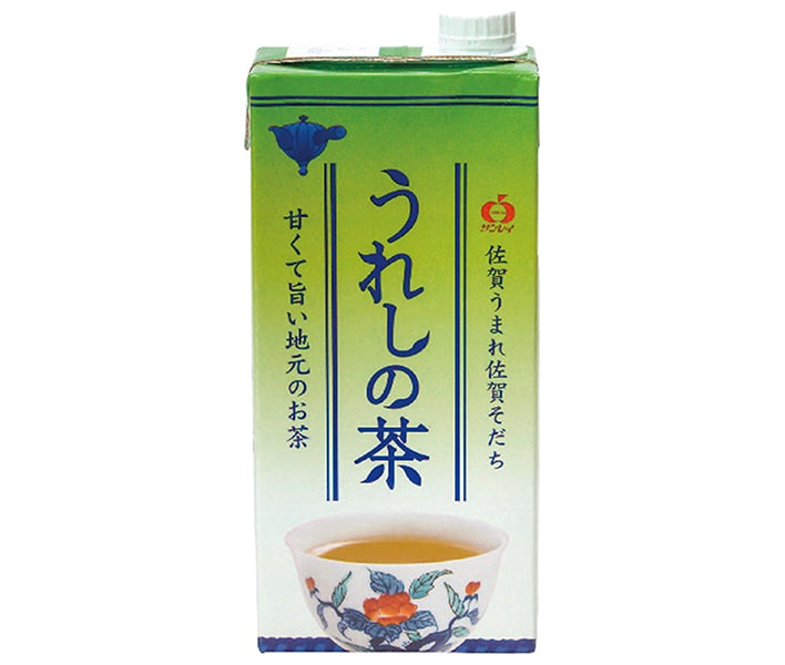 JAビバレッジ佐賀 うれしの茶 1L紙パック×6本入【日本出荷】