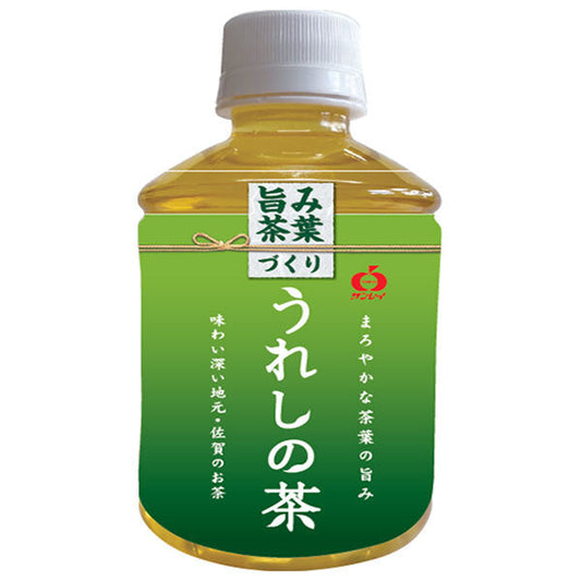 JAビバレッジ佐賀 うれしの茶 280mlペットボトル×24本入【日本出荷】