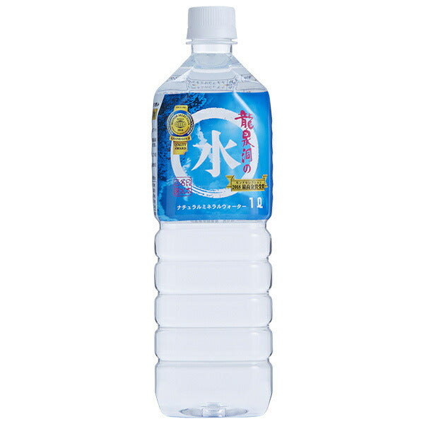 Iwaizumi Sangyo Kaihatsu Ryusendo Cave Water 1L plastic bottles x 12 bottles [shipped in Japan]