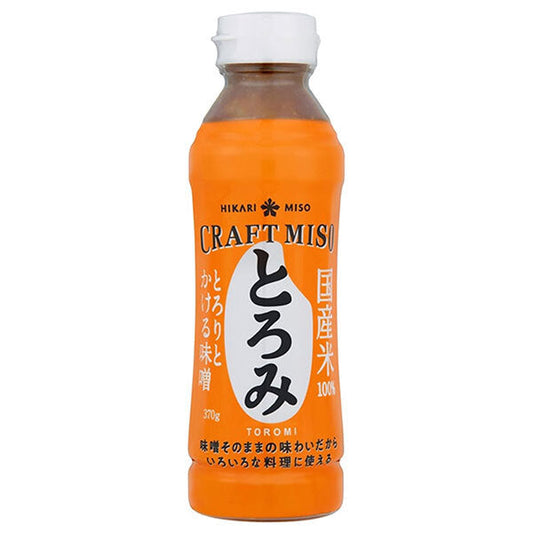 ひかり味噌 CRAFT MISO とろみ 370g×10本入【日本出荷】