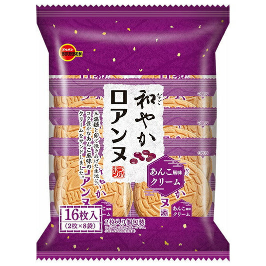 Bourbon Peaceful Roanne 16 pieces x 12 pieces [shipped in Japan]