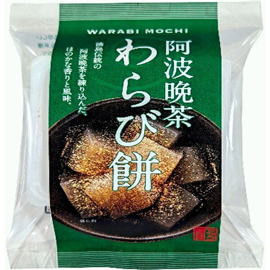 ヤマク食品 阿波晩茶 わらびもち 100g×12袋入【日本出荷】