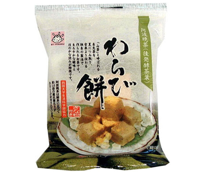 Yamaku Foods Awa Bancha Warabi Mochi (Bracken Starch Jelly) 100g x 12 Bags [Ships from Japan]