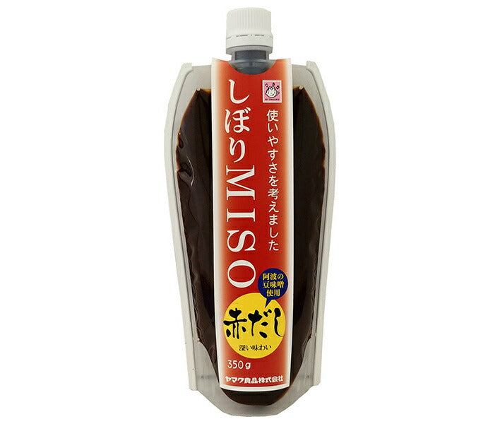 ヤマク食品 しぼりMISO 赤だし 350g×10袋入【日本出荷】