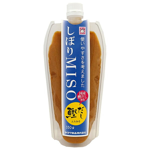 ヤマク食品 しぼりMISO 国産鰹だし 350g×10袋入【日本出荷】