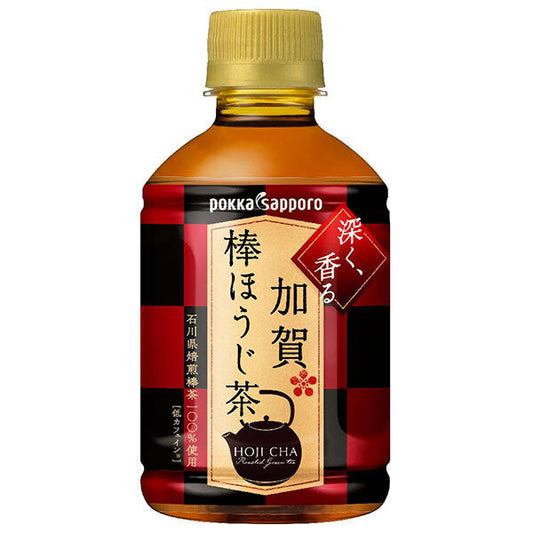 Pokka Sapporo Kagabo Hojicha 275ml plastic bottle x 24 bottles [shipped in Japan]