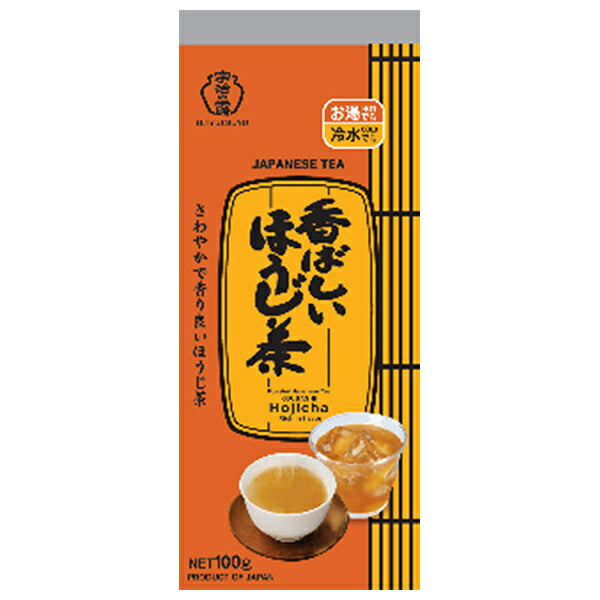 宇治の露製茶 宇治の露 香ばしいほうじ茶 100g×12袋入【日本出荷】