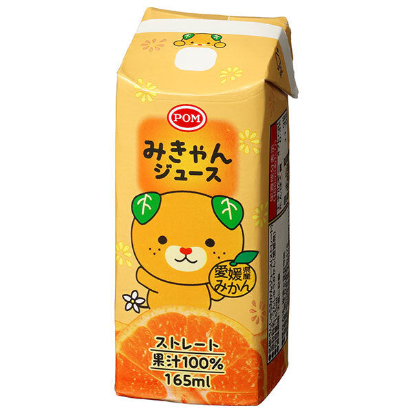 Ehime Beverage POM Mican Juice 165ml paper pack x 12 bottles [shipped in Japan]
